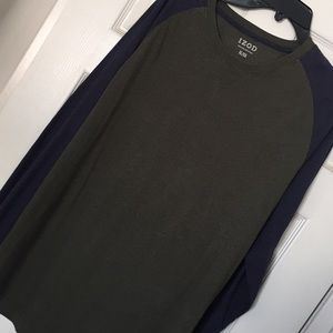 Izod long sleeve tee shirt